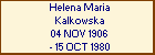 Helena Maria Kalkowska
