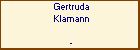 Gertruda Klamann
