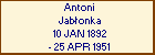 Antoni Jabonka