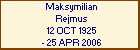 Maksymilian Rejmus