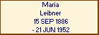 Maria Leibner