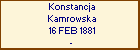 Konstancja Kamrowska