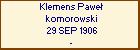 Klemens Pawe komorowski
