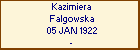 Kazimiera Falgowska