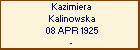 Kazimiera Kalinowska