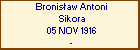 Bronisaw Antoni Sikora