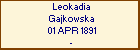 Leokadia Gajkowska