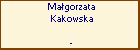 Magorzata Kakowska