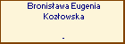 Bronisawa Eugenia Kozowska