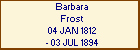 Barbara Frost