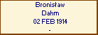 Bronisaw Dahm