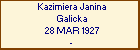 Kazimiera Janina Galicka