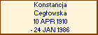 Konstancja Cegowska