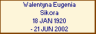 Walentyna Eugenia Sikora