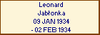 Leonard Jabonka