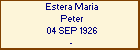 Estera Maria Peter