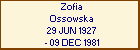 Zofia Ossowska