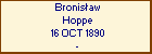 Bronisaw Hoppe