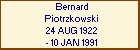 Bernard Piotrzkowski