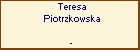 Teresa Piotrzkowska