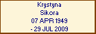 Krystyna Sikora