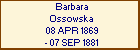 Barbara Ossowska