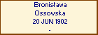 Bronisawa Ossowska
