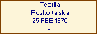 Teofila Rozkwitalska