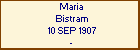 Maria Bistram