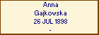 Anna Gajkowska