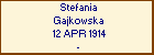 Stefania Gajkowska