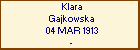 Klara Gajkowska