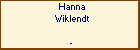 Hanna Wiklendt