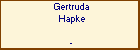 Gertruda Hapke