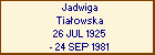 Jadwiga Tiaowska