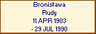 Bronisawa Rudy