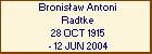 Bronisaw Antoni Radtke