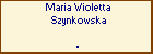 Maria Wioletta Szynkowska