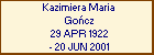 Kazimiera Maria Gocz