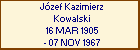 Jzef Kazimierz Kowalski