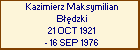 Kazimierz Maksymilian Bdzki