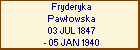 Fryderyka Pawowska