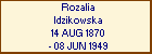 Rozalia Idzikowska