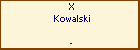 X Kowalski