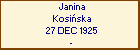 Janina Kosiska