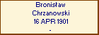 Bronisaw Chrzanowski