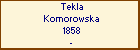 Tekla Komorowska
