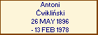 Antoni wikliski