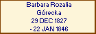 Barbara Rozalia Grecka