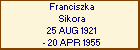 Franciszka Sikora